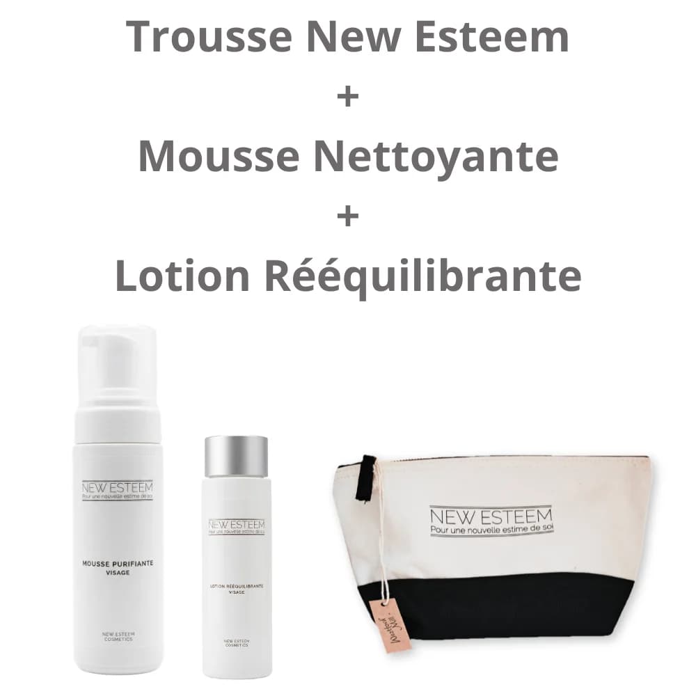 Coffret Mousse + Lotion + Trousse — autre vue